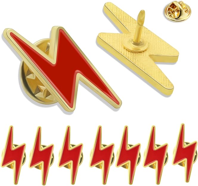 Misunderstood Professional Lightning Bolt Pin (2 pack)