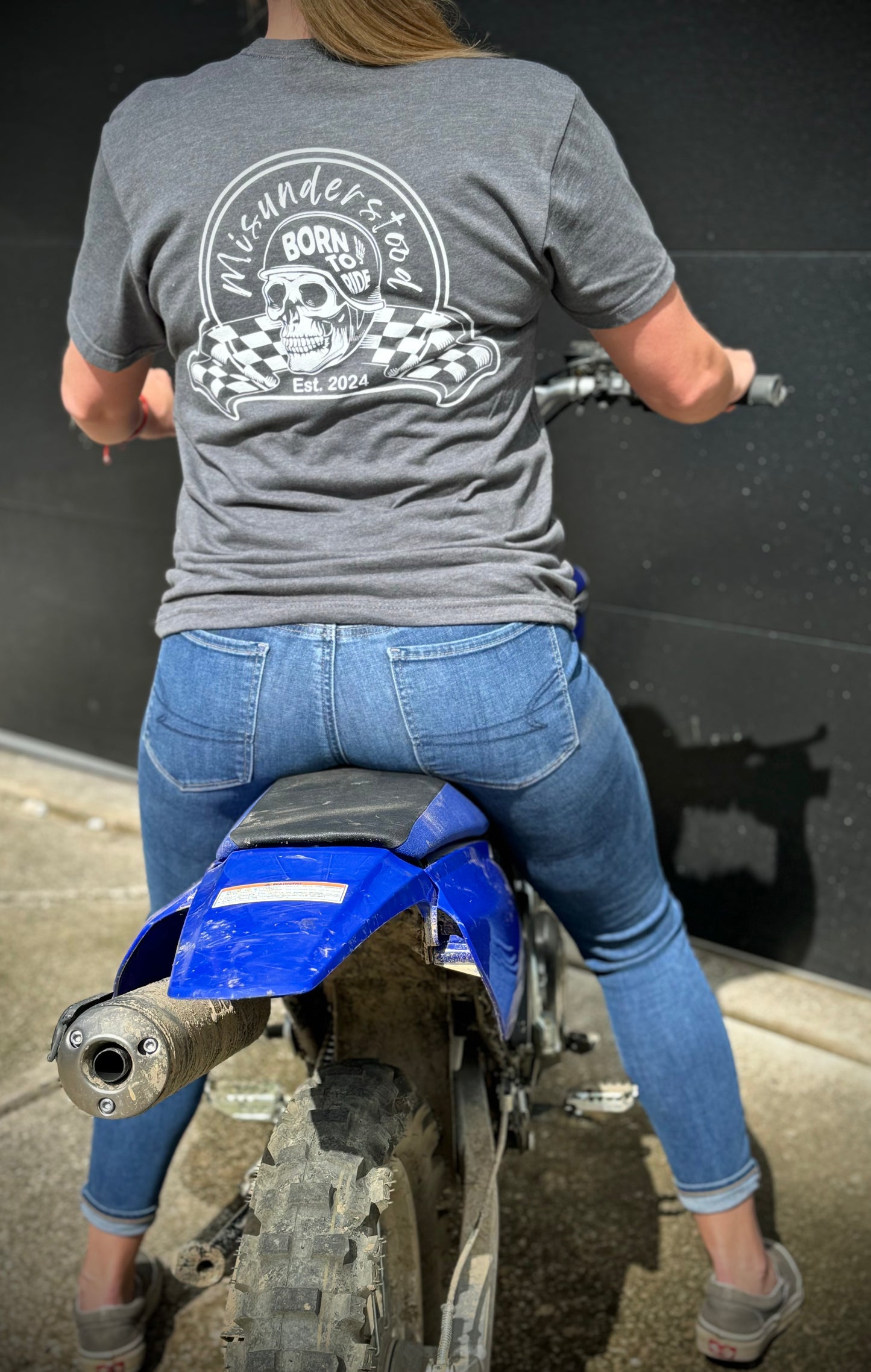"born to ride" short sleeve