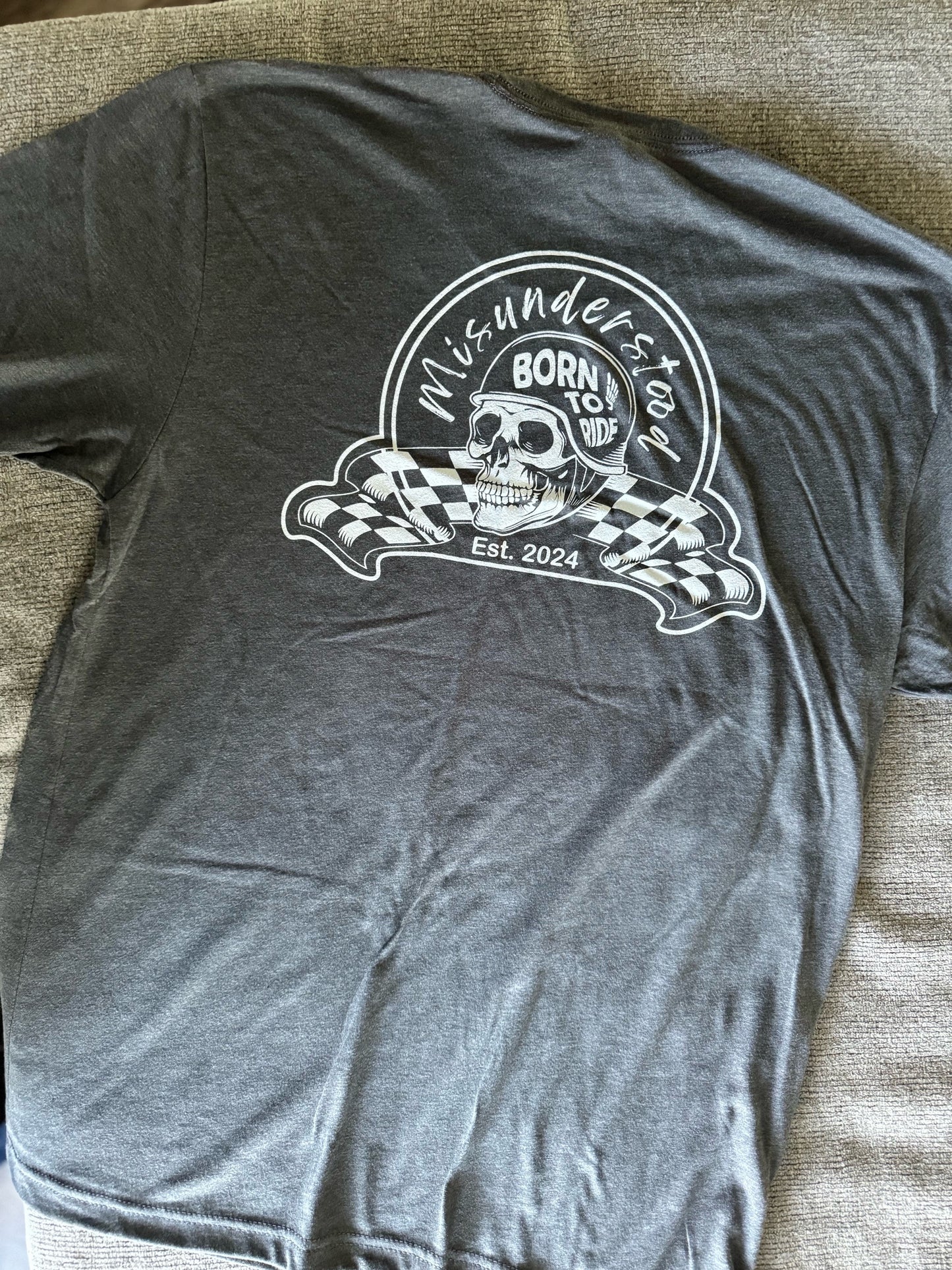 "born to ride" short sleeve