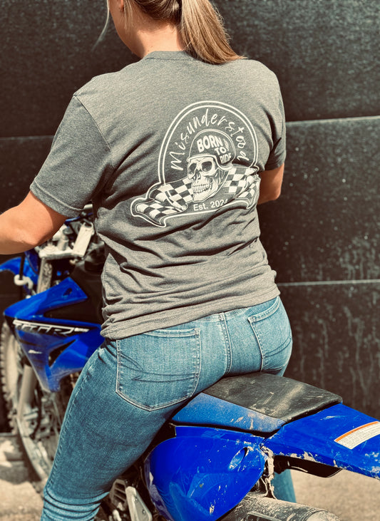"born to ride" short sleeve